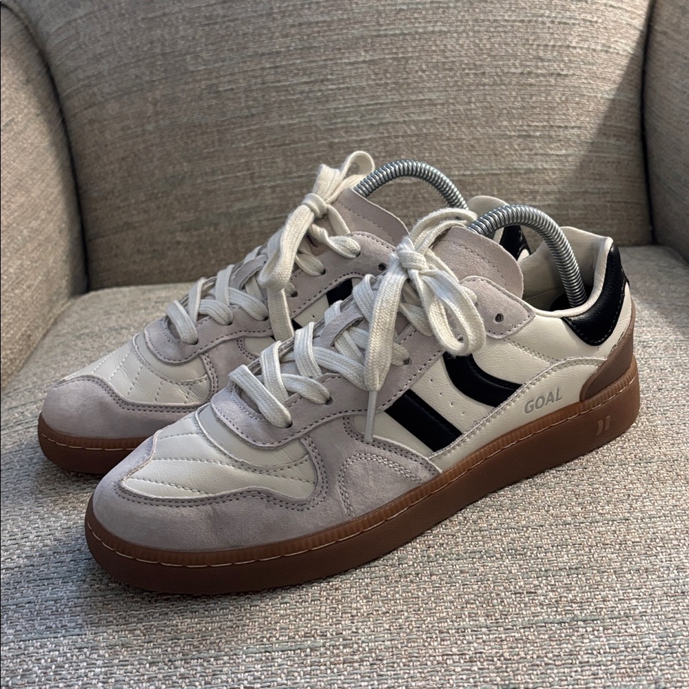 Coolway‎ Goal Greenland Sneakers Tennis Shoes in White Gray Black Women's size 9
